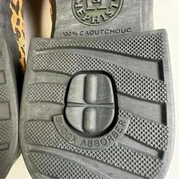 Mephisto Syla leopards print shoes Sz 7 brand new - Picture 6 of 11